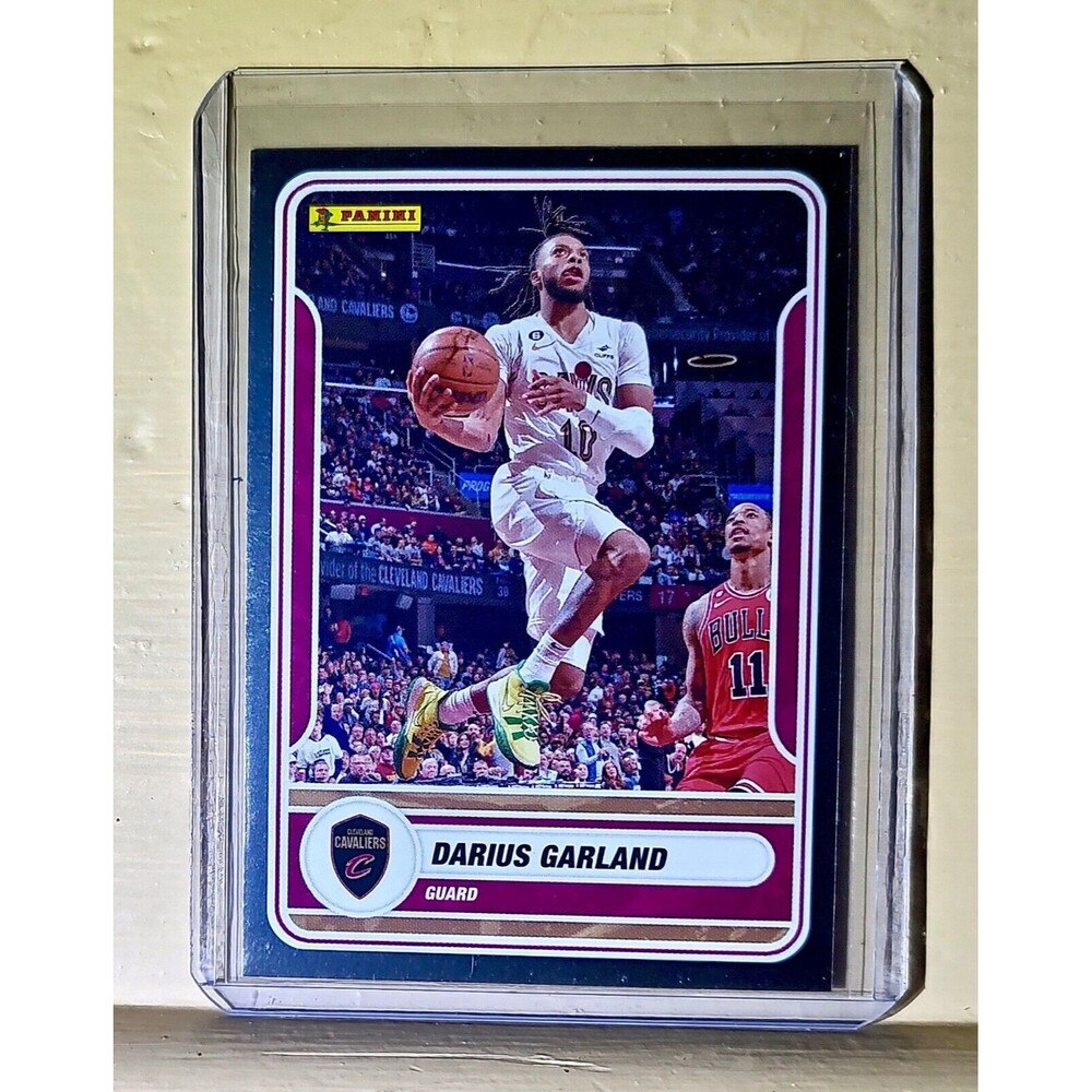 2023-24 Darius Garland Panini NBA #43 Silver Foil Card Cleveland Cavaliers